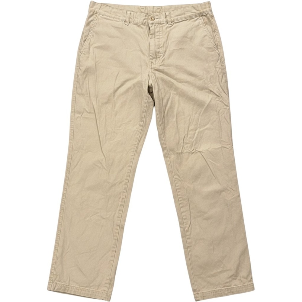 Patagonia Organic Cotton Canvas Chinos Mens 36 Khaki Tan Straight Leg Pants